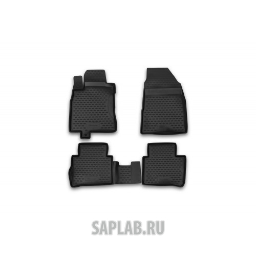 Купить запчасть AUTOFAMILY - NLC3621210 Коврики в салон NISSAN Tiida 2004-2015, 4 шт. (полиуретан)