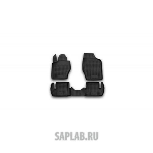 Купить запчасть AUTOFAMILY - NLC3802210K Коврики в салон PEUGEOT 307 2001-2008->, 4 шт. (полиуретан)