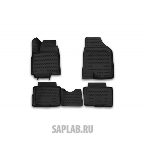 Купить запчасть AUTOFAMILY - NLC3D2525210 Коврики 3D в салон KIA Soul (I) 2008-2014, 4 шт. (полиуретан)