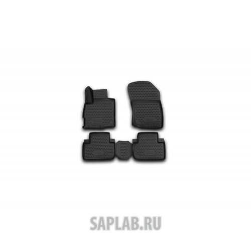 Купить запчасть AUTOFAMILY - NLC3D3528210 Коврики 3D в салон MITSUBISHI Outlander, 2012-2015, 2015->, 2 WD, 4 шт. (полиуретан)