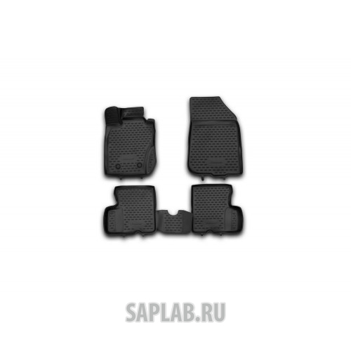 Купить запчасть AUTOFAMILY - NLC3D4128210KH Коврики 3D в салон RENAULT Duster 4WD, 2011-2015, 4 шт. (полиуретан)