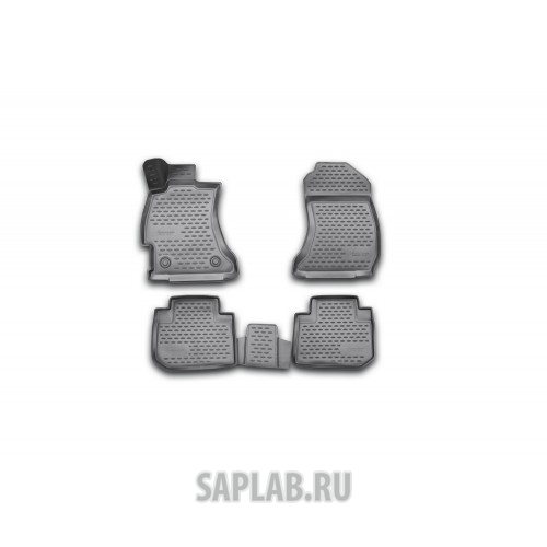 Купить запчасть AUTOFAMILY - NLC3D4614210K Коврики 3D в салон SUBARU Forester, 2013->4 шт. (полиуретан)