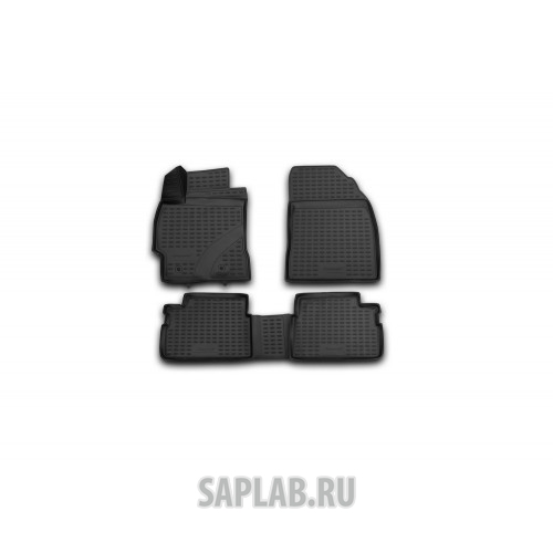 Купить запчасть AUTOFAMILY - NLC3D4868210K Коврики 3D в салон TOYOTA Corolla, 2013-> 4 шт. (полиуретан)