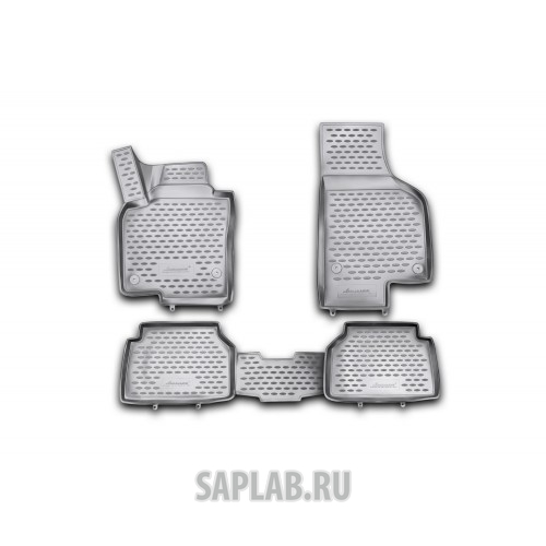 Купить запчасть AUTOFAMILY - NLC3D5121210KH Коврики 3D в салон VW Tiguan 10/2007-2016, 4 шт. (полиуретан)