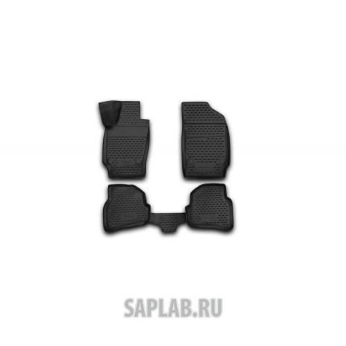 Купить запчасть AUTOFAMILY - NLC3D5130210K Коврики 3D в салон VW Polo 2010->, сед., 4 шт. (полиуретан)