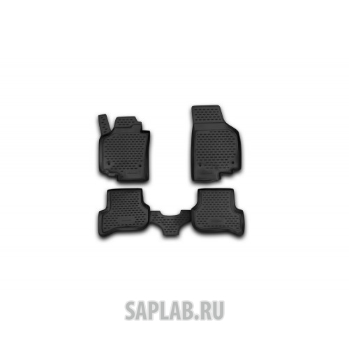 Купить запчасть AUTOFAMILY - NLC4401210 Коврики в салон SEAT Altea 01/2005-2009 ун., 4 шт. (полиуретан)