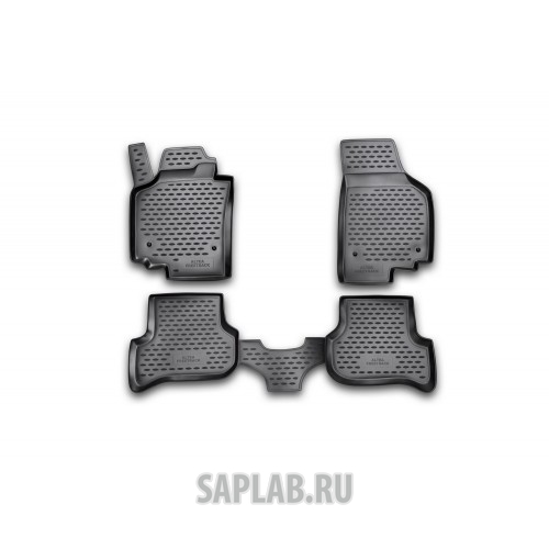 Купить запчасть AUTOFAMILY - NLC4406210 Коврики в салон SEAT Altea Freetrack 2007-2009, 4 шт. (полиуретан)