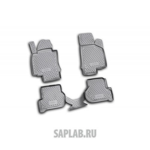 Купить запчасть AUTOFAMILY - NLC4503210K Коврики в салон SKODA Octavia II (Typ 1Z) 2004-2013, 4 шт. (полиуретан)