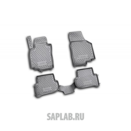 Купить запчасть AUTOFAMILY - NLC4510210KH Коврики в салон SKODA Yeti 03/2009->, 4 шт. (полиуретан)