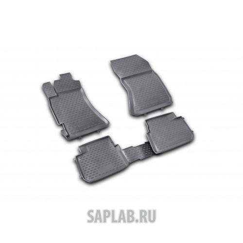 Купить запчасть AUTOFAMILY - NLC4608210KH Коврики в салон SUBARU Forester, 2008-2013, 4 шт. (полиуретан)