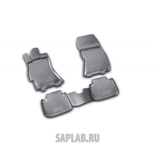 Купить запчасть AUTOFAMILY - NLC4609210K Коврики в салон SUBARU Legacy 01/2010->, 4 шт. (полиуретан)