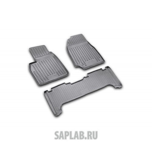 Купить запчасть AUTOFAMILY - NLC4806210K Коврики в салон TOYOTA Land Cruiser 100 1998-2007, 3 шт. (полиуретан)