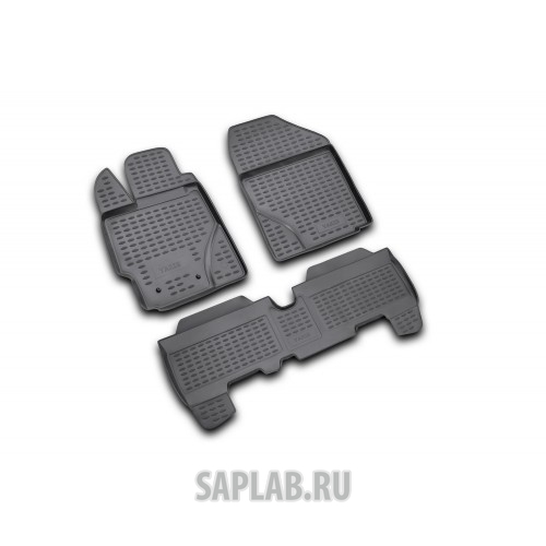 Купить запчасть AUTOFAMILY - NLC4810210K Коврики в салон TOYOTA Yaris 01/2006-2010, 3 шт. (полиуретан)