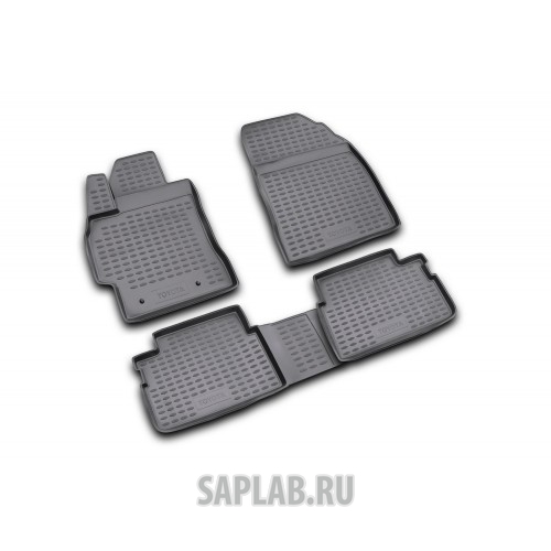 Купить запчасть AUTOFAMILY - NLC4816210K Коврики в салон TOYOTA Auris 03/2007-2013, 4 шт. (полиуретан)