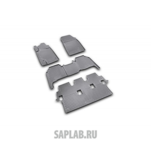 Купить запчасть AUTOFAMILY - NLC4817210K Коврики в салон TOYOTA Land Cruiser 200 11/2007-2012 4 шт. (полиуретан)