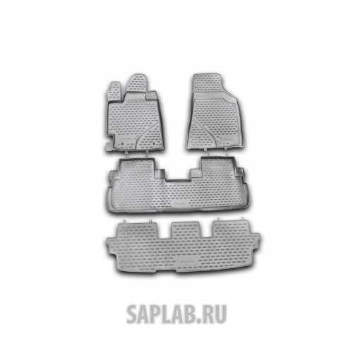 Купить запчасть AUTOFAMILY - NLC4850210KH Коврики в салон TOYOTA Highlander, 2010-2014, 4 шт. (полиуретан)