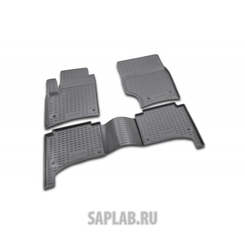 Купить запчасть AUTOFAMILY - NLC5101212 Коврики в салон VW Touareg I 10/2002-2010, 4 шт. (полиуретан, бежевые)