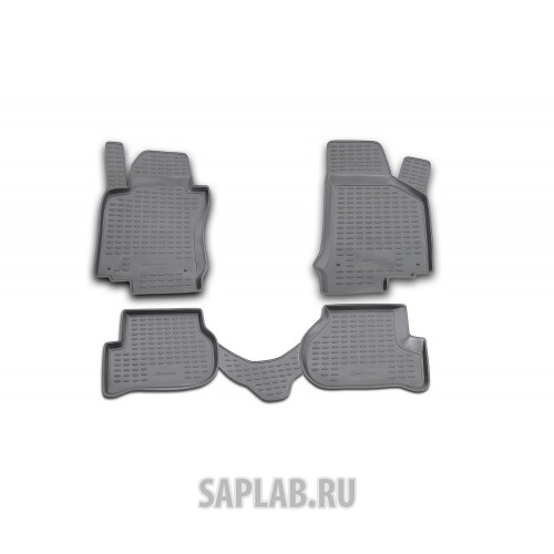 Купить запчасть AUTOFAMILY - NLC5105210 Коврики в салон VW Golf V 10/2003-2009, 4 шт. (полиуретан)