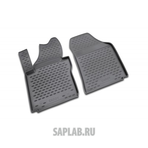 Купить запчасть AUTOFAMILY - NLC5119210K Коврики в салон VW Caddy грузовой 10/2007-2014, 2 шт. (полиуретан)