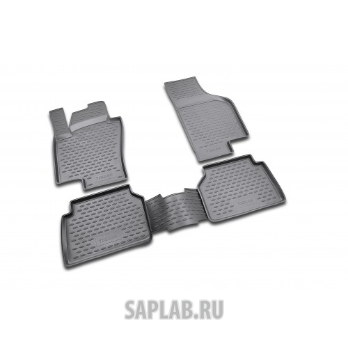 Купить запчасть AUTOFAMILY - NLC5121210KH Коврики в салон VW Tiguan 10/2007-2016, 4 шт. (полиуретан)