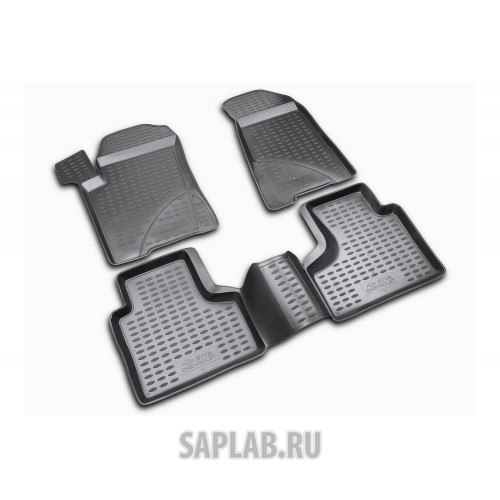 Купить запчасть AUTOFAMILY - NLC5215210 Коврики в салон CHEVROLET Niva 2002-2009, 4 шт. (полиуретан)