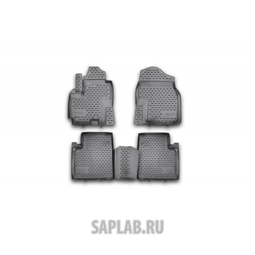 Купить запчасть AUTOFAMILY - NLC7304210KH Коврики в салон LIFAN X 60, 2012-> 4 шт. (полиуретан)