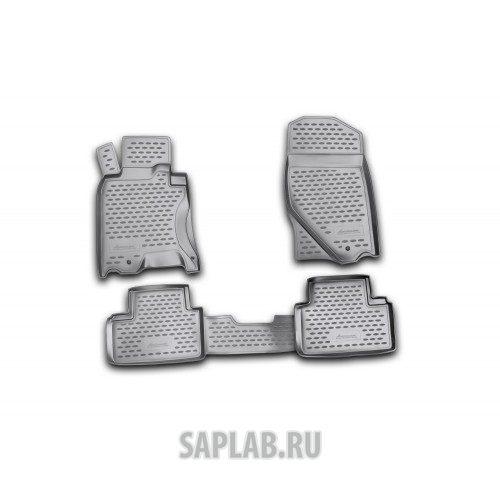 Купить запчасть AUTOFAMILY - NLC7607210K Коврики в салон INFINITI G35X 2006-2009, 4 шт. (полиуретан)