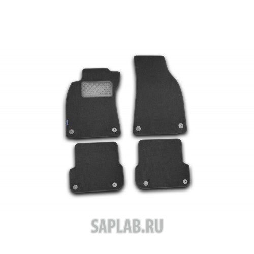 Купить запчасть AUTOFAMILY - NLT040811110KH Коврики в салон AUDI A6 АКПП 2004->, сед., 4 шт. (текстиль)