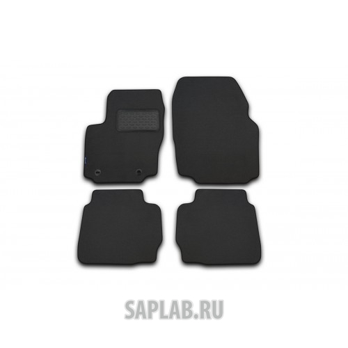 Купить запчасть AUTOFAMILY - NLT240622111KH Коврики в салон JEEP Compass АКПП 2011->, внед., 4 шт. (текстиль, серые)