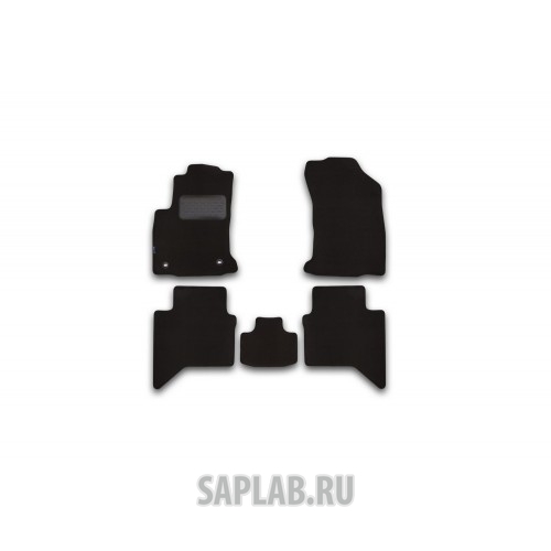 Купить запчасть AUTOFAMILY - NLT489822110KH Коврики в салон TOYOTA Hilux 2015->, пик., 5 шт. (текстиль)