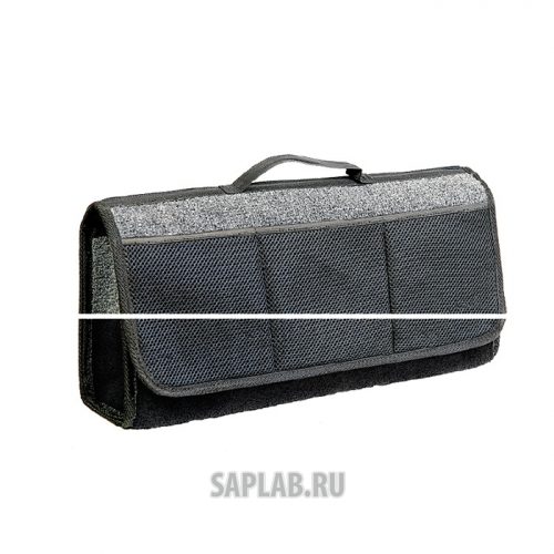 Купить запчасть AUTOPROFI - ORG20GY Органайзер в багажник TRAVEL, ковролиновый 50х13х20см (серый)