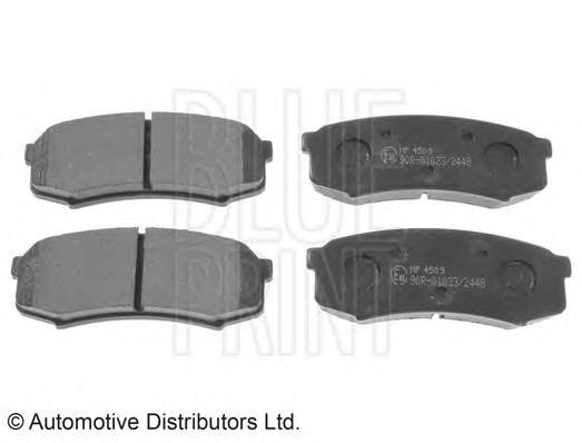 Купить запчасть BLUE PRINT - ADC44275 Колодки тормозные дисковые ADC44275