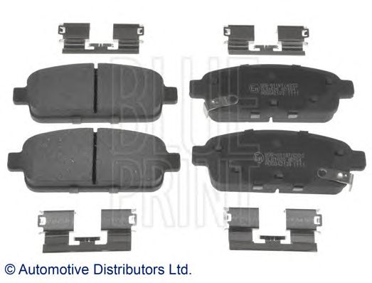 Купить запчасть BLUE PRINT - ADG042123 Колодки тормозные дисковые ADG042123