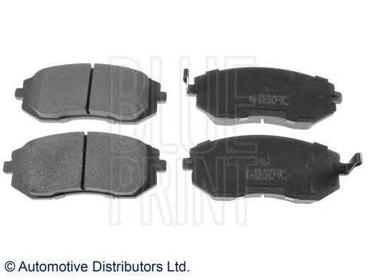 Купить запчасть BLUE PRINT - ADS74228 Колодки тормозные дисковые ADS74228