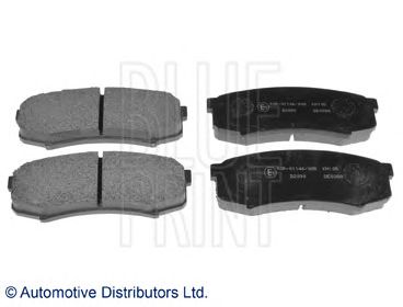 Купить запчасть BLUE PRINT - ADT34280 Колодки тормозные дисковые ADT34280