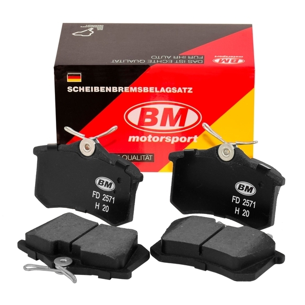 Купить запчасть BM - FD2571 Колодки тормозные дисковыезад, прав, лев BORA, GOLF 3, 4, POLO, PEUGEOT 307, 405