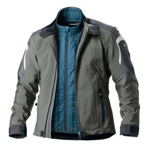 Купить запчасть BMW - 76128531805 Мужская мотокуртка BMW Motorrad TourShell Jacket, Mineral Gray