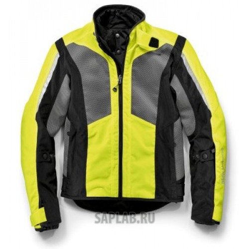 Купить запчасть BMW - 76128568087 Мужская мотокуртка BMW Motorrad Jacket AirShell, Men, Neon-yellow