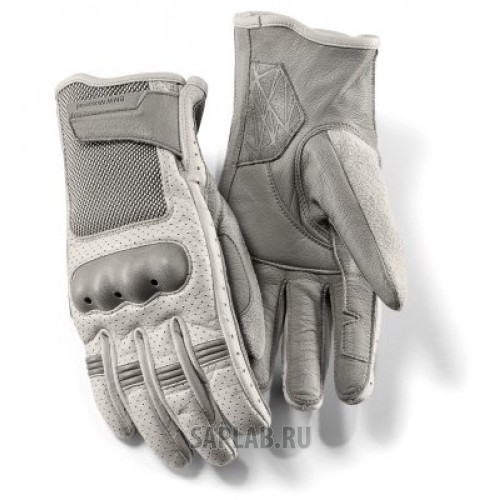 Купить запчасть BMW - 76218568016 Мотоперчатки унисекс BMW Motorrad AirFlow Glove, Unisex, Grey