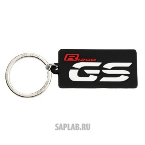 Купить запчасть BMW - 76618392157 Резиновый брелок BMW Motorrad R 1200 GS Key Ring, Black