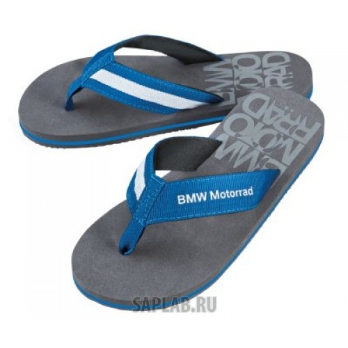 Купить запчасть BMW - 76618547626 Вьетнамки BMW Motorrad Logo Beach Shoes, артикул 76618547626