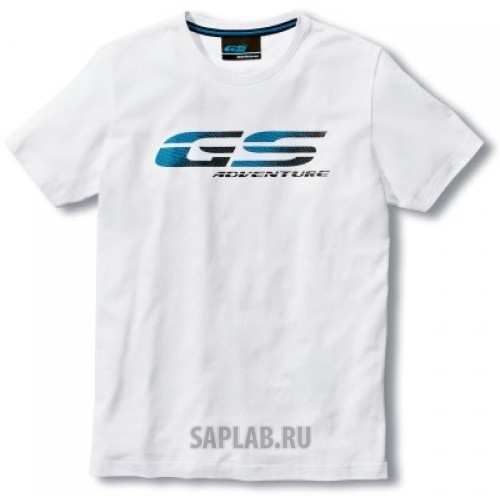 Купить запчасть BMW - 76818561190 Мужская футболка BMW Motorrad GS Adventure T-Shirt, Men, White, артикул 76818561190