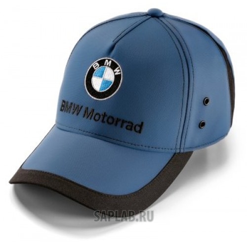 Купить запчасть BMW - 76898352736 Бейсболка BMW Motorrad Sport Baseball Cap, Blue/Black