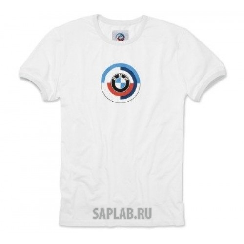 Купить запчасть BMW - 80142445938 Мужская футболка BMW Motorsport Heritage T-Shirt, White