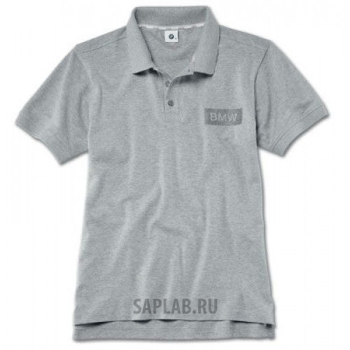 Купить запчасть BMW - 80142454594 Мужская рубашка-поло BMW Logo Polo Shirt, Men, Grey