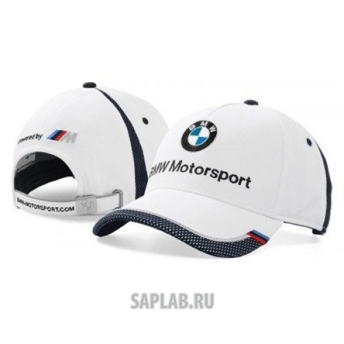 Купить запчасть BMW - 80162446453 Бейсболка BMW Motorsport Collectors Cap, Unisex, White