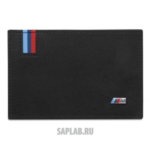 Купить запчасть BMW - 80212410936 Кожаная визитница BMW M Business Card Holder, артикул 80212410936