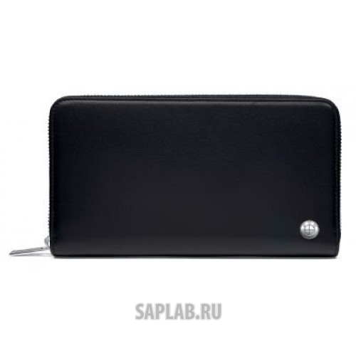 Купить запчасть BMW - 80212454669 Кожаное портмоне BMW Wallet, Horizontal, Black