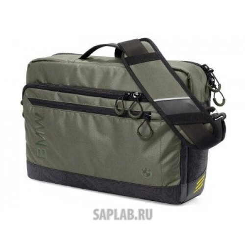 Купить запчасть BMW - 80222446009 Сумка-мессенджер BMW Active Messenger Bag, Functional, Anthracite/Olive