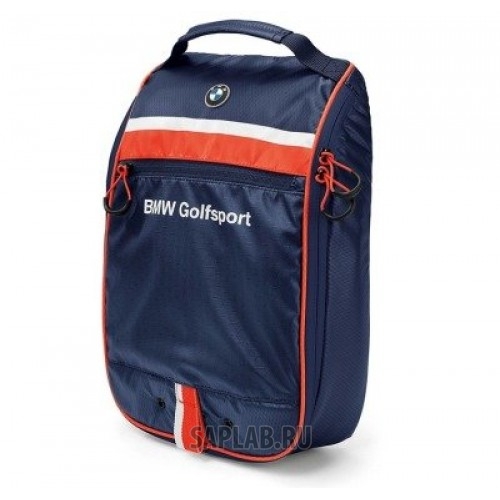 Купить запчасть BMW - 80222446389 Сумка для обуви BMW Golfsport Shoe Bag, Navy Blue